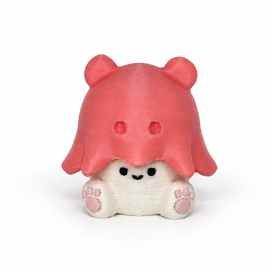 🩷 Pink Lumi : Figurine & Porte-clés
