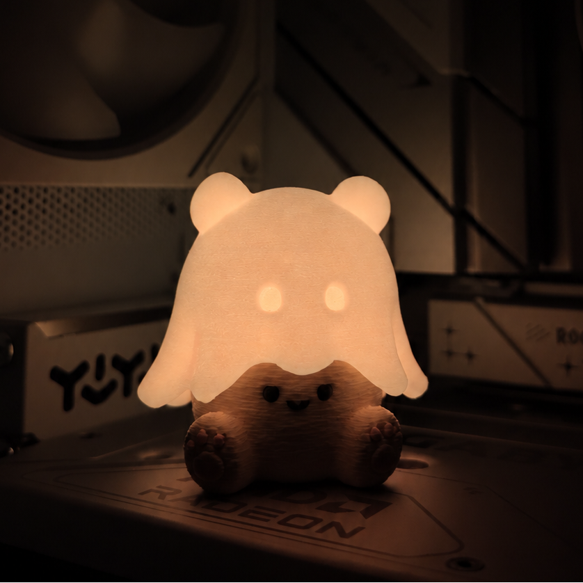 🩷 Pink Lumi : Figurine & Porte-clés