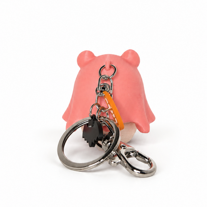 🩷 Pink Lumi : Figurine & Porte-clés